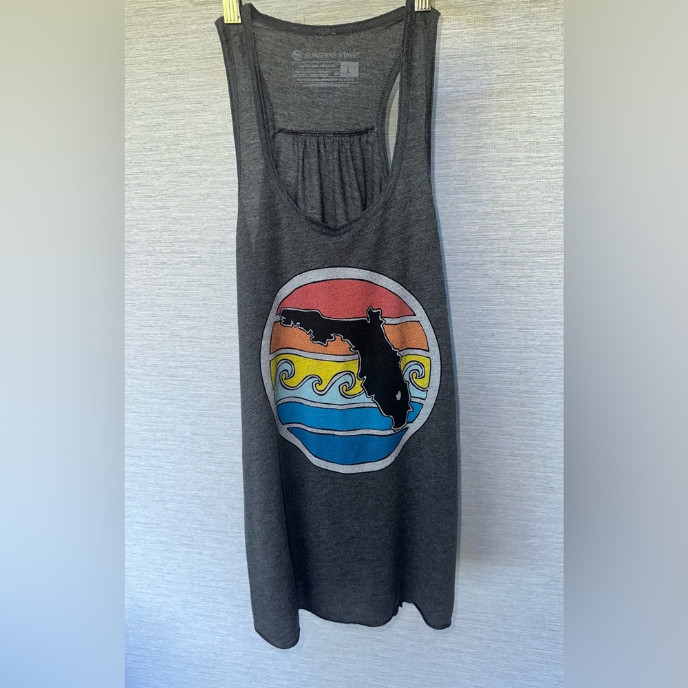 Sunshine State Florida women’s racer back tank top